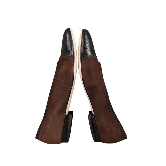 Naturalizer Shoes Womens 7 Loafer Flats Fashion Classic Career Cap Toe Leather - Picture 12 of 16